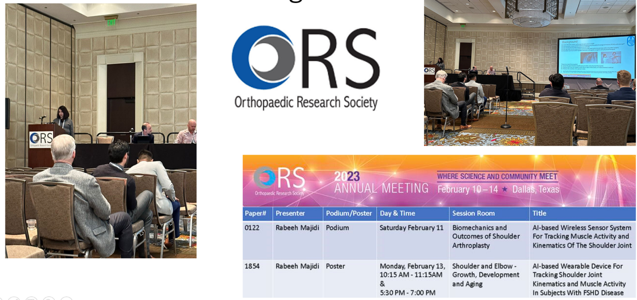 OrthoKinetic Track CEO presented at ORS 2023 annual meeting ...