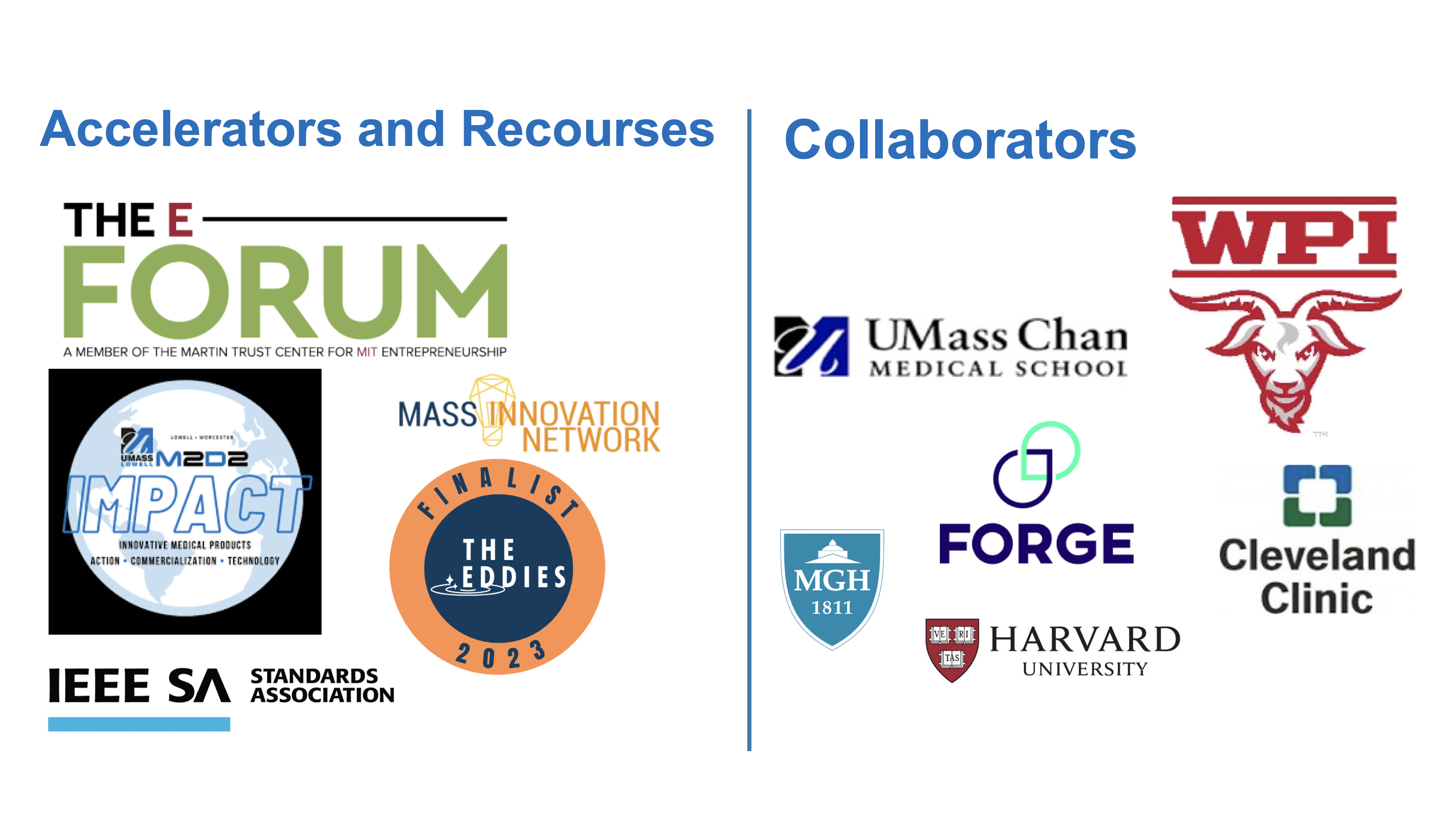 supporters and collaborators